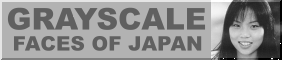 Grayscale Faces of Japan